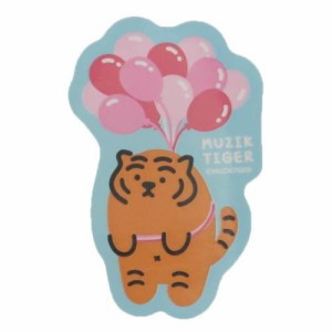 MUZIK TIGER ムジークタイガー ステッカー 風船 デコステッカー グッズ メール便可