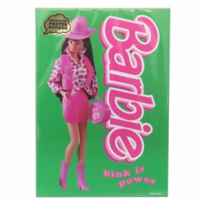 バービー ウォールデコステッカー ポスターステッカー GR Barbie キャラクター グッズ メール便可