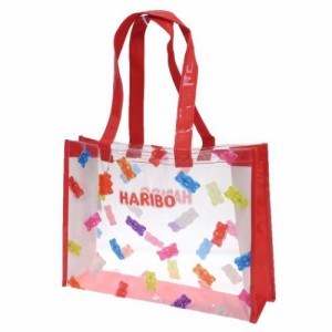 HARIBO プールバッグ トートビーチバッグ レッド お菓子パッケージ キャラクター グッズ
