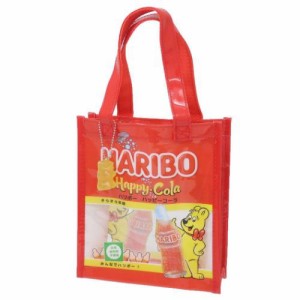 HARIBO プールバッグ ミニバッグ レッド お菓子パッケージ キャラクター グッズ メール便可