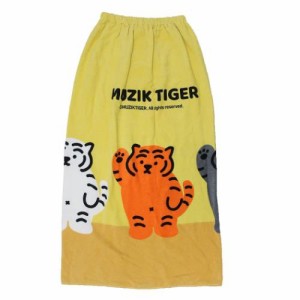 MUZIK TIGER ムジークタイガー ラップタオル 巻きタオル100cm MTG-MT100-2402 キャラクター グッズ