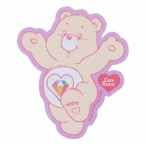 ケアベア ダイカットシール キャラクターステッカー スパークルハートベア CareBears キャラクター グッズ メール便可