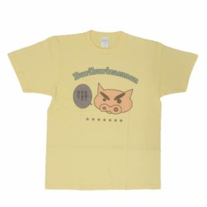 クレヨンしんちゃん Tシャツ T-SHIRTS ぶりぶりざえもん ロゴ Lサイズ XLサイズ アニメキャラクター グッズ メール便可