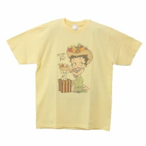 ベティブープ Tシャツ T-SHIRTS フルーツ Lサイズ XLサイズ BETTY BOOP キャラクター グッズ メール便可