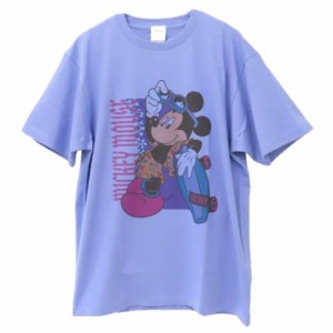 ミッキーマウス Tシャツ T-SHIRTS スケボー Lサイズ XLサイズ ディズニー キャラクター グッズ メール便可