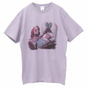 わんわん物語 Tシャツ T-SHIRTS レディと赤ちゃん Lサイズ XLサイズ ディズニー キャラクター グッズ メール便可