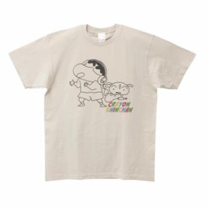 クレヨンしんちゃん Tシャツ T-SHIRTS ミュージック Lサイズ XLサイズ アニメキャラクター グッズ メール便可