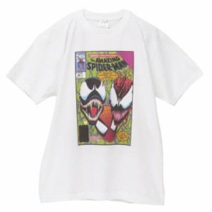 スパイダーマン Tシャツ T-SHIRTS イラスト Lサイズ XLサイズ MARVEL キャラクター グッズ メール便可