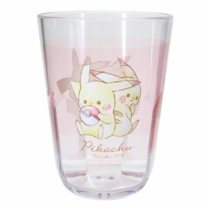 ポケットモンスター プラカップ クリアタンブラー370ml おすわり ピンク ポケモン キャラクター グッズ