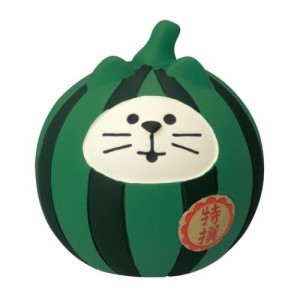 concombre まったり夏すずみ マスコット フルーツ猫だるま すいか インテリア グッズ