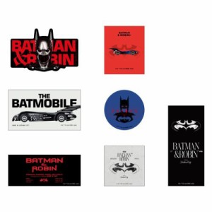 バットマン シール ステッカーセット 85周年 BATMAN ＆ ROBIN DCコミック キャラクター グッズ メール便可