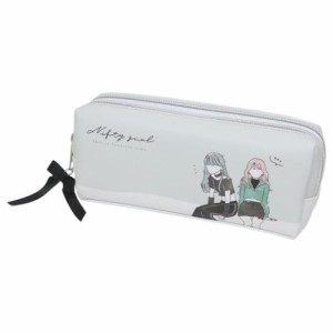 Nifty girl ペンポーチ ツインファスナーペンケース かわいい グッズ