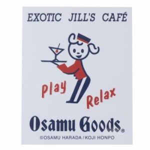 オサムグッズ ダイカットシール キャラクターステッカー カフェ Osamu Goods キャラクター グッズ メール便可