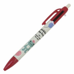 かえるのピクルス 多機能ペン シャープ＆2色ボールペン　風船RD キャラクター グッズ メール便可