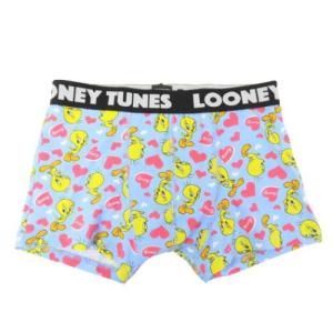 ルーニーテューンズ 男性用下着 ボクサーブリーフ トゥイーティー ハート LOONEY TUNES キャラクター グッズ メール便可