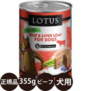 ロータス ドッグビーフローフ 355g