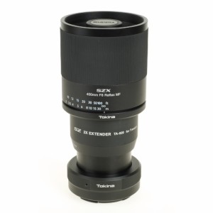 トキナー SZX 400mm F8 Reflex & 2X エクステンダーKIT MF キヤノンEF-M用