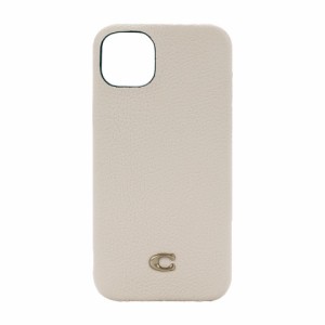 COACH CIPH-132-CPQIV Coach Slim Wrap Ivory C Plaque［iPhone 14 Plus用］