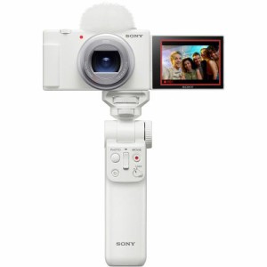 ソニー VLOGCAM ZV-1M2G W シューティンググリップキット ホワイト《納期約１−２週間》