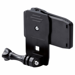 エレコム AC-MBCP02BK クリップホルダー ブラック 〔GoPro HERO8/7/6/5/MAX用〕