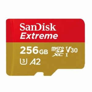 サンディスク Extreme microSDXC UHS-Iカード 256GB SDSQXAV-256G-JN3MD《納期約２−３週間》