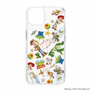 PGA PG-D23CPT05TOY クリアハイブリッドケース(Pixar) トイ・ストーリー（iPhone 15 Plus用）