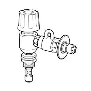 パナソニック 食器洗い乾燥機用 分岐水栓 CB-EM7《返品・交換不可》《納期約１−２週間》