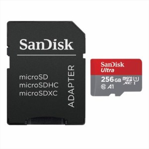 サンディスク SDSQUAB-256G-JN3MA Ultra microSDXC UHS-Iカード 256GB《納期約１ヶ月》