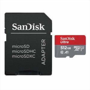 サンディスク SDSQUAC-512G-JN3MA Ultra microSDXC UHS-Iカード 512GB《納期約１ヶ月》