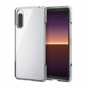 エレコム PM-X202HVCCR ハイブリッドケース クリア〔Xperia 10 II用〕