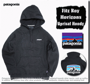 PATAGONIA Fitz Roy Horizons Uprisal Hoody/【パタゴニア 裏起毛 スウェット パーカー】/39619