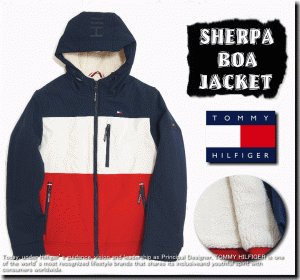 Tommy Hilfiger トミー ヒルフィガー SOFTSHELL SHERPA BOA JACKET ソフトシェル シャルパ ボア ジャケット 150AP087