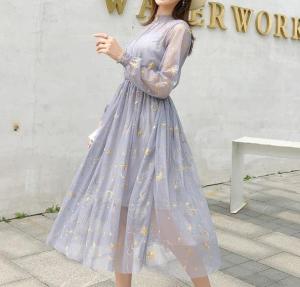 星空柄 ワンピの通販 Au Pay マーケット