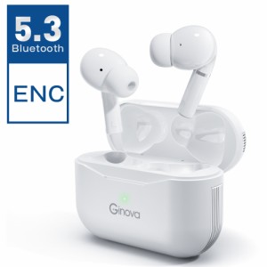 「100円OFFクーポン」【20倍ポイント】ワイヤレスイヤホン Bluetooth5.3 ENCノイズキャンセリンク 瞬間接続 bluetooth イヤホン ワイヤレ