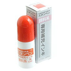 インク タニエバー用/顔料系インク/５ｍｌ/朱