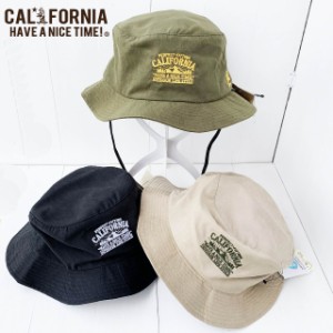 ☆撥水加工&コンパクト収納☆ パッカブル バケットハット 【California have a nice time!】