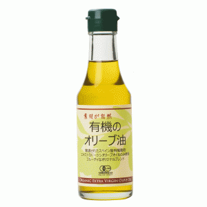 オリーブオイル エキストラバージンオリーブオイル 日本オリーブ 有機 栽培 スペイン 有機のオリーブ油 180g オリーブマノン