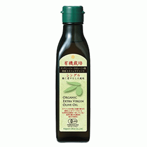 オリーブオイル エキストラバージンオリーブオイル 日本オリーブ オーガニック スペイン 有機栽培 シングル 180g オリーブマノン