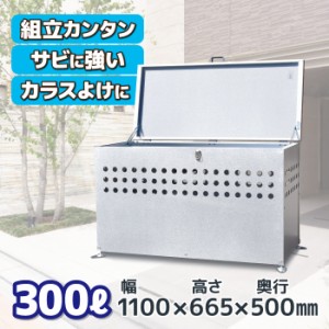 ダストボックス DST-1100 300Ｌ 家庭用 一般家庭 集合住宅 業務用 自治体 屋外用 ごみ ごみ箱 ゴミ箱 ごみばこ 外 そと 収納 保管 屋外 