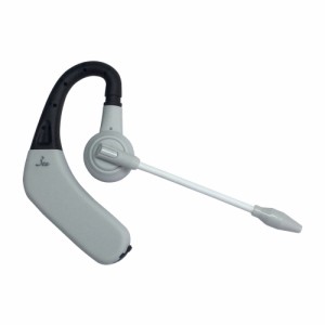 イヤーフック型 片耳 Bluetooth ヘッドセット 3ee スリー Call 02 ライトグレー 防水 IPX4