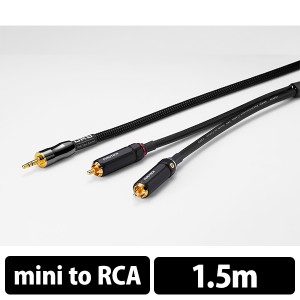 【お取り寄せ:納期未定】オーディオケーブル ORB オーブ Clear force mini to RCA Nova 2nd generation（1.5m）
