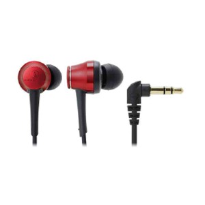 イヤホン audio-technica オーディオテクニカ ATH-CKR70-RD(ブリリアントレッド) カナル型 イヤフォン