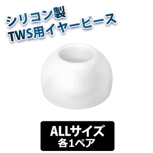 イヤーピース final ファイナル Eタイプ TWS専用仕様 CLEAR ALLサイズ各1ペア 【FI-WEPECLA】イヤーチップ イヤピ