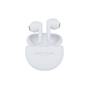 Happy Plugs  JOY LITE WHITE ワイヤレスイヤホン カナル型 マイク 内蔵 通話 Bluetooth ブルートゥース ハッピープラグス