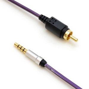 onso オンソ 3.5mm 4極 - RCA 同軸デジタルケーブル(coxc_02_34r_075) オーディオケーブル コアキシャルケーブル