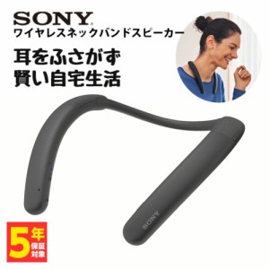 ワイヤレス ネックスピーカー SONY ソニー SRS-NB10 HC チャコールグレー Bluetooth マルチポイント対応 テレビ用 高音質