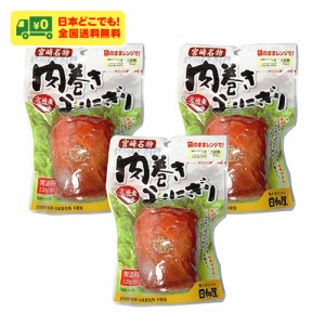 日向屋 肉巻きおにぎり 120g 3個セット 全国送料無料 ごはん ご飯 おむすび 代引・配達日時指定不可