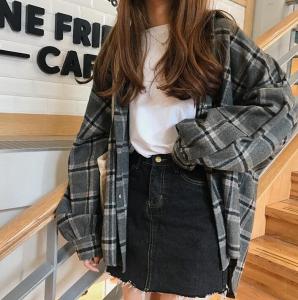 チェック シャツ コーデ 韓国の通販 Au Pay マーケット