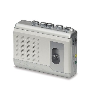 朝日電器（ELPA）　カセットテープレコーダー 録音・再生　【品番：CTR-300】