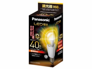 パナソニック　LED電球 クリア電球タイプ 6.8W（電球色相当/調光器対応）E26口金　【品番：LDA7LCDW2】